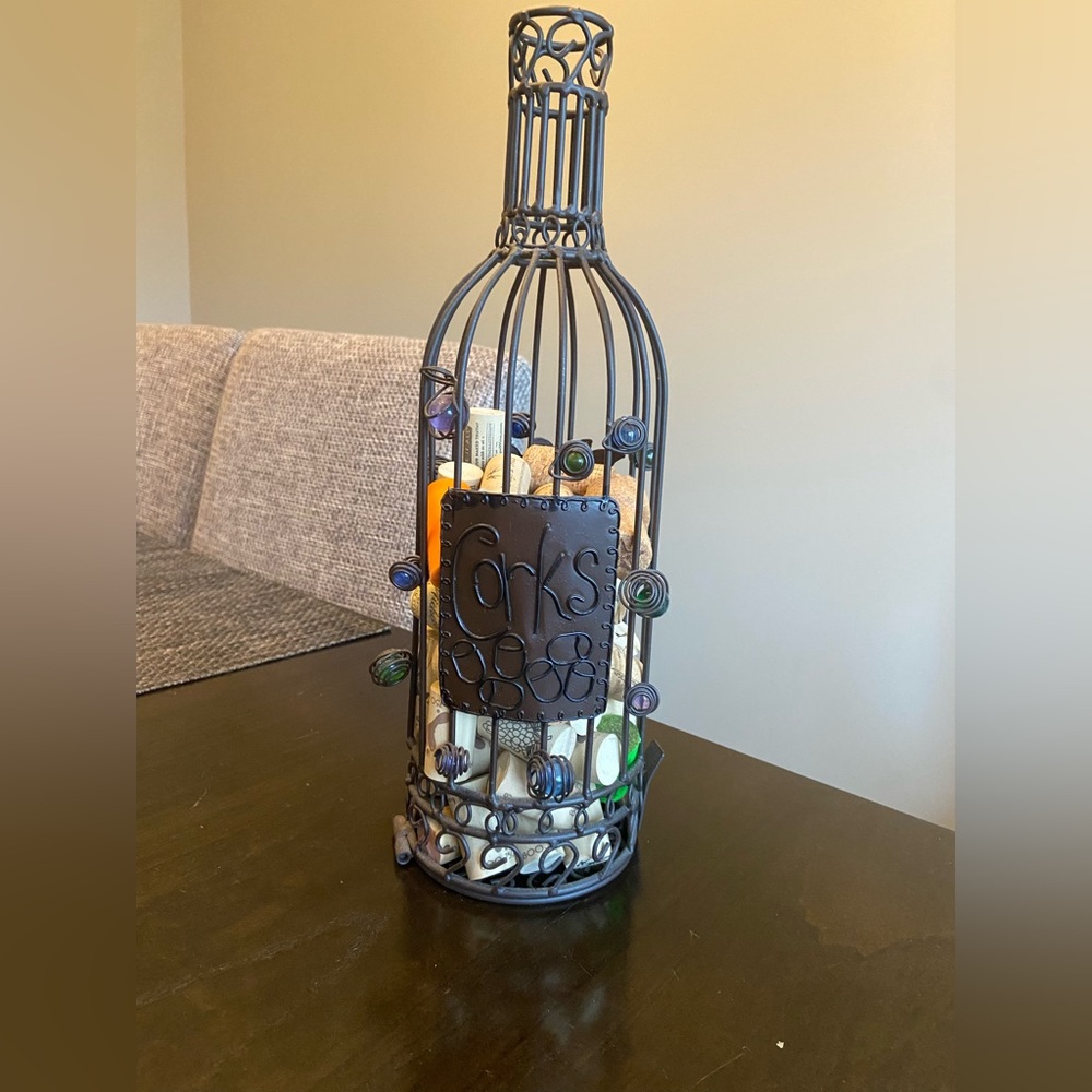 Wine cork collector